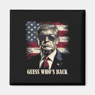 Guess Who Is Ck - 47 Trump Victory Magnet