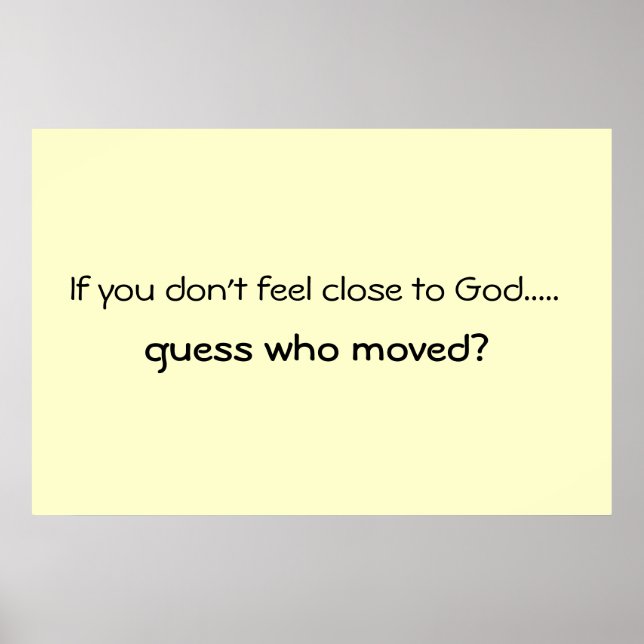 Guess who moved poster (Front)