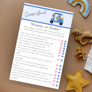 Guess Who Mum Dad Elephant & Monkey Golf 