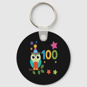 Guess Whoos 100 Days Smarter Owl School Key Ring