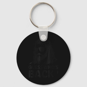 Guess Whos Back Jesus Funny Easter Religious Men W Key Ring