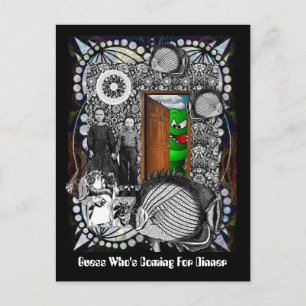 Guess Who's Coming For Dinner Postcard