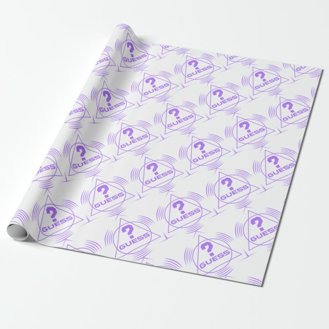Guess ? wrapping paper (Unrolled)