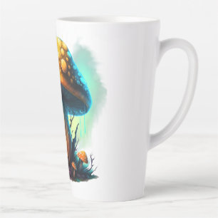 Guessowii Amanita Muscaria Latte Mug