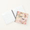 Guest book baby shower girl teddy pampas blush