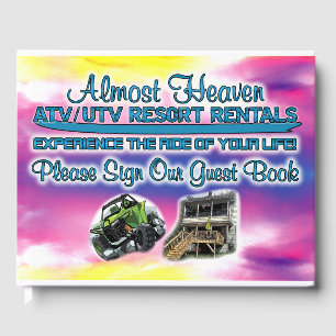 Guest Book Design for Almost Heaven ATV Resort
