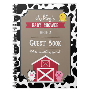 Guest Book - Farm Animals
