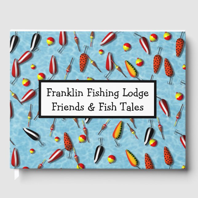 Guest Book - Fishing Bobs and Lures (Front)