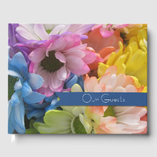 Guest Book - Multi-Coloured Daisies II