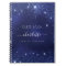 Guest book Sweet 16 navy blue glitter sparkles
