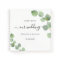 Guest book wedding eucalyptus greenery