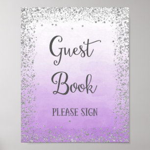 Guest Book Wedding Poster Print