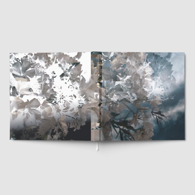 Guest Book with local Flowers (Full)