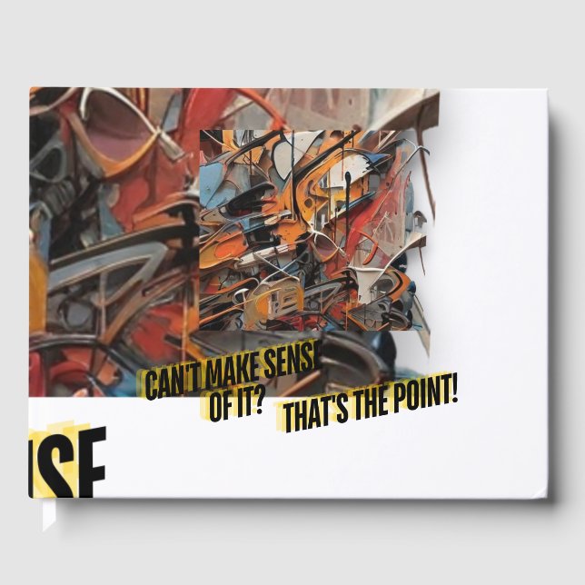 Guest Books/Abstract Art Guest Book (Front)