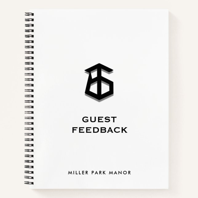 Guest Feedback Guest Book (Front)