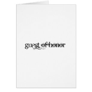 Guest of Honour