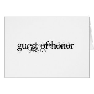 Guest of Honour