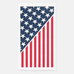 Guest Paper Towel-Patriotic Stars & Stripes  Napkin