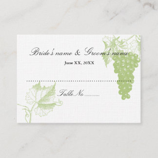 Guest Seating Card