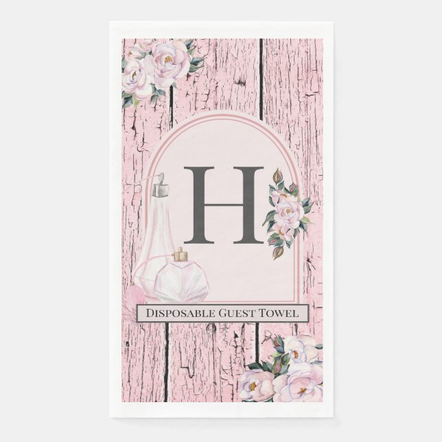 Guest Towels (50) Little Bit Farmhouse, Chic, Boho Napkin (Front)