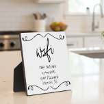 Guest Visitor WIFI information Password Plaque<br><div class="desc">This design was created though digital art. It may be personalised in the area provided by changing the photo and/or text. Or it can be customised by choosing the click to customise further option and delete or change the colour the background, add text, change the text colour or style, or...</div>