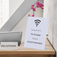 Guest wifi network password lavender