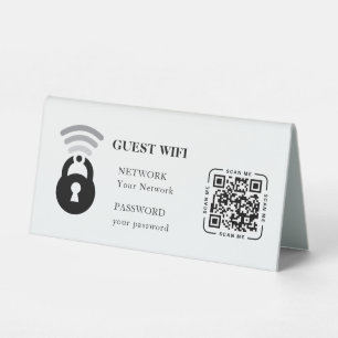 Guest Wifi Password and Network Business Table
