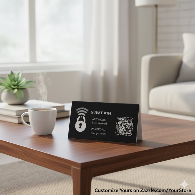 Guest Wifi Password and Network Business Table (Creator Uploaded)