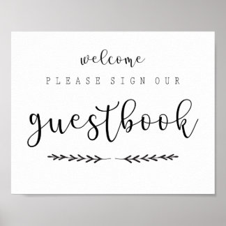 Guestbook Wedding Sign