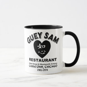 Guey Sam Restaurant, Chinatown, Chicago, IL Mug