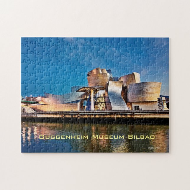 Guggenheim Museum Bilbao, Spain Jigsaw Puzzle (Horizontal)