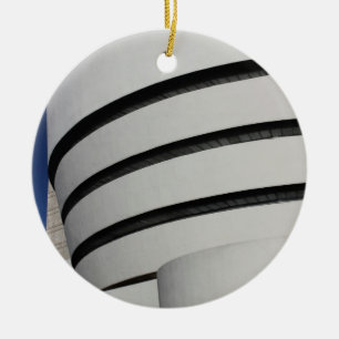 Guggenheim Museum in New York City Ceramic Ornament