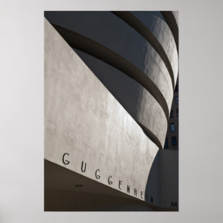 Guggenheim Museum Poster