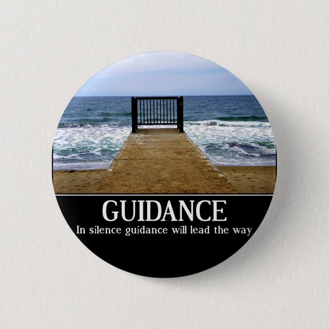Guidance_ 6 Cm Round Badge (Front)