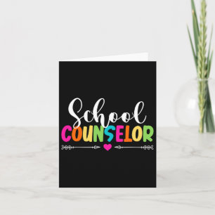 Guidance Counsellor Appreciation Back To School Gi Card