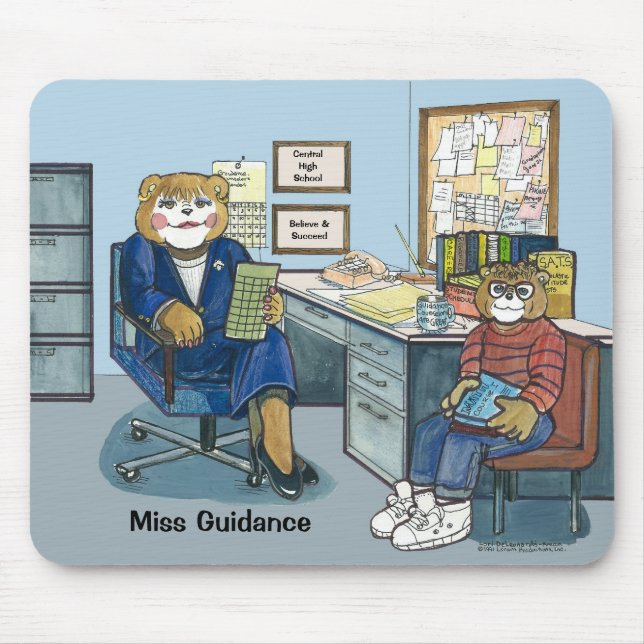 Guidance Counsellor Mousepad (Front)