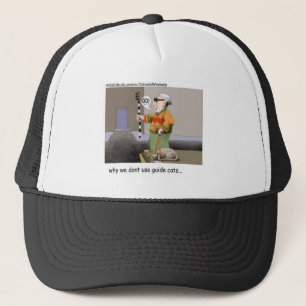 Guide Cats Funny Cat Gifts & Collectibles Trucker Hat