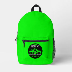 Guide Dog Gifts Printed Backpack