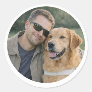 Guide Dog Partnership Sticker Golden Retriever