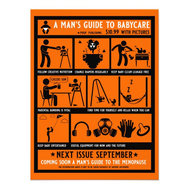 Guide Gifts For New Dads Photo Print (Front)