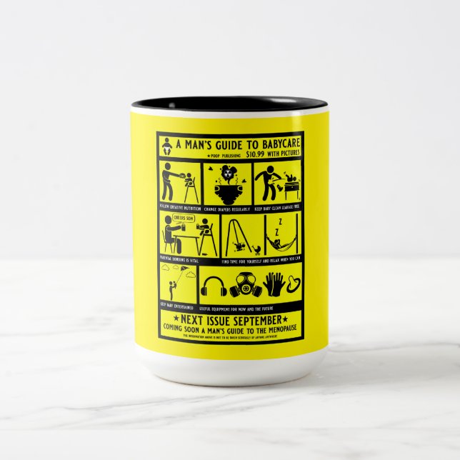 Guide Gifts For New Dads Two-Tone Coffee Mug (Center)