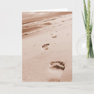Guide My Footsteps - Scripture Greeting Card