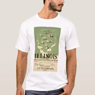 Guide To Illinois 1940 WPA T-Shirt