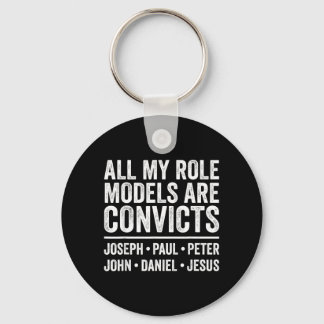 Guided By Faith Joseph Paul Peter John Jesus Key Ring