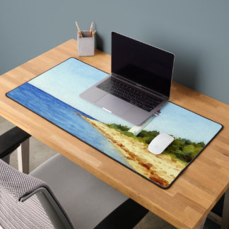 Guided by Light – the Soul of Vormsi Desk Mat