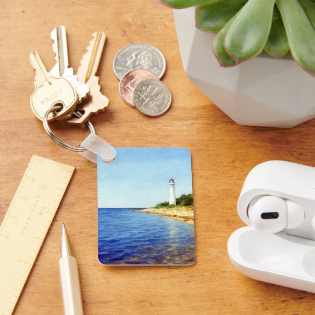 Guided by Light – the Soul of Vormsi Key Ring (Desk)