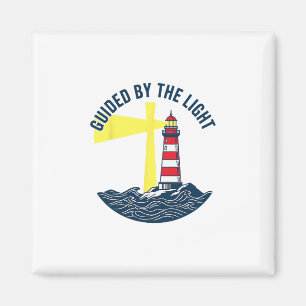 Guided By The Light Cruise Squad  Magnet
