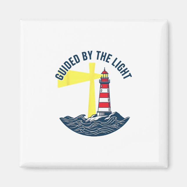 Guided By The Light Cruise Squad  Magnet (Front)