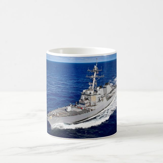 GUIDED-MISSILE DESTROYER – DDG-79 Mug (Center)