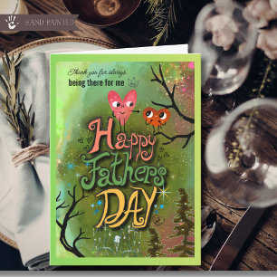 Guiding Star Whimsical Heart Father's Day Card